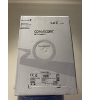 Commscope-Amp Cat 6 Halogen Free Utp 23AWG Lszh 305 Metre Beyaz (Düz Beyaz)