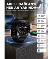 Akıllı Saat Yeni Nesil Üç Kordonlu Nabız Ölçer Çağrı Cevaplama