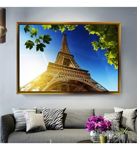 Altın Çerçeveli dekoratif tablo a1106 (Gold)