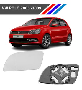 Polo 05-09 Ayna Camı - Sol