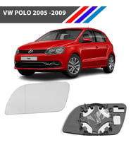 Polo 05-09 Ayna Camı - Sol