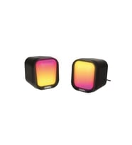 Snopy Sn-87u Rgb Işıklı Siyah Usb Gaming Speaker Mini Hoparlör