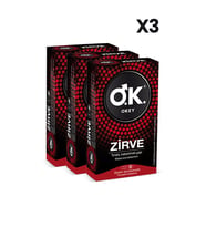 Okey Zirve Prezervatif 10'lu x3 Adet