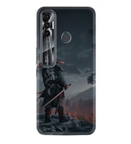 Tecno Spark 6 6 Go 8C 8 Pro 7 7 Spark 9 Pro Kılıf Desemli Silikon Warrior 1653