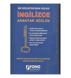 İngilizce Anahtar Sözlük: Bir Sözlükten Daha Fazlası İngilizce Sözcüklerin Doğru Kullanılmasını Öğre (Çok Renkli)