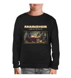 Rammstein - Liebe Ist Für Alle Da Siyah Çocuk Sweatshirt