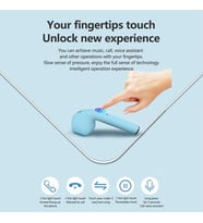 Inpods 12 Tws Kablosuz Bluetooth Kulaklık 5.0 Otomatik Bağlantı Pulxmh Yeşil