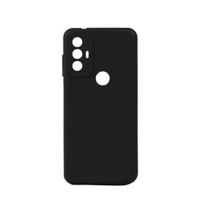 TCL 30 SE Kılıf Slim Soft Silikon Siyah