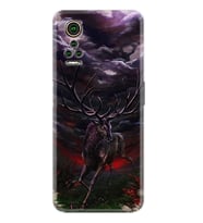General Mobile GM 21 Pro GM 22 Pro Plus Kılıf Desemli Silikon Dark Deer 1786