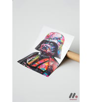 Pop Art Zırhlı Karakter, Çerçevesiz Yüksek Kalite Duvar Afişi - Modern Ev Dekorasyonu