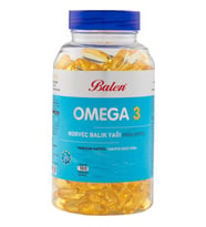 Balen Omega 3 Norveç Balık Yağı 1380 Mg 100 Kapsül Trigliserid Form