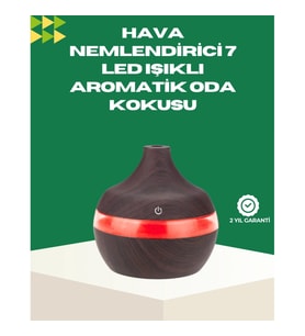 Mey İthalat® Prizden Çalışan Sessiz Ultrasonik Hava Nemlendirici Difüzör