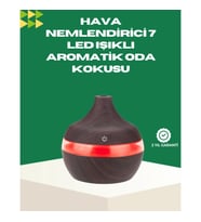 Mey İthalat® Prizden Çalışan Sessiz Ultrasonik Hava Nemlendirici Difüzör