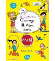 Okumaya İlk Adım Serisi Anetil Düz Yazı (10 )