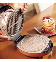 Karaca Funday Pink Çıkarılabilir Plakalı Waffle Makinesi (Pembe)