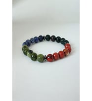 8 MM ATEŞ OPAL(KIRMIZI JASPER),SODALİT,YEŞİM, KAN TAŞI DOĞALTAŞ BİLEKLİK