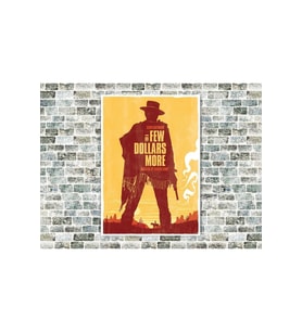 For A Few Dollars More Clint Eastwood Ahşap Tablo