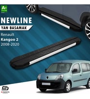 S-Dizayn Renault Kangoo 2 Uzun Şase NewLine Aluminyum Yan Basamak 223 Cm 2008-2020 A+ Kalite