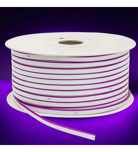 Neon Led Mor Renk 5 Metre -12 Volt Uyumlu