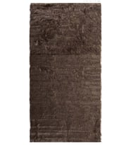 Giz Home Uzun Tüylü Post Halı (75x150)-K.Kahve (Kahverengi)