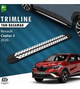 S-Dizayn Renault Captur 2 TrimLine Gri Yan Basamak 173 Cm 2020 Üzeri