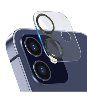 Binano iPhone 12 3D Pro Kamera Koruyucu Koyu Yeşil
