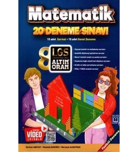Altın Oran Yayınları 8. Sınıf Lgs Matematik 20 Deneme Sınavı