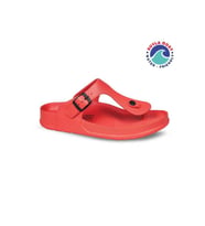 Ceyo AQUAFLEX-Z Anatomik Taban Suya Dost Parmak Arası Kadın Terlik Kırmızı 36-40