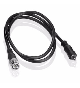 BNC to RCA Kablo 1 Metre Video Ses Sinyal Taşıyıcı Konnektör