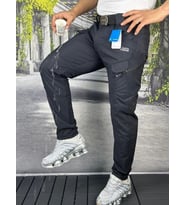 Antrasit Taktikal Outdoor Kargocep Içipolarlı 7cepli Softjel Sıvı Ve Rüzgar Geçirmez Kışlıkcargoceppantolon