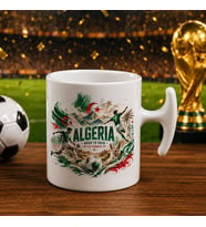 BK Gift Cezayir Taraftar Temalı 2026 Dünya Kupası Tasarımlı Hammer Kupa Bardak