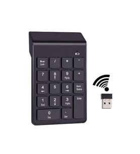 Kablosuz Numpad Kablosuz Sayısal Tuş Takımı Numeric Klavye