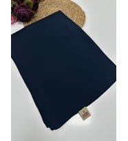 Doğal Bambu Şal Koyu Lacivert SWL0105