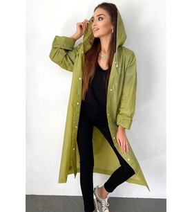 Newdaki Unisex Haki Yeşil %100 Eva Yağmurluk