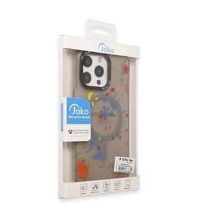 Joko  İphone 14 Pro Colorful Magsafe Kapak - Derin Mor