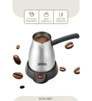 Sinbo SCM-2967 İNOX Elektrikli Cezve (Gri)