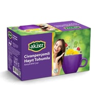 Akzer Civanperçemli Çay - 25 Süzen Poşet