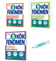 LGS 8.Sınıf KÖK Matematik Fen Bilimleri Ve Türkçe Soru Bankası