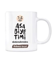 Kişiye Özel İsimli Baba Kupa Asabiyetimi Babamdan Aldım