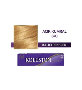 Wella Koleston Single Tüp Boya 8/0 Açık Kumral