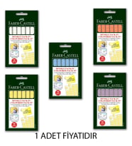 FABER CASTELL KARIŞIK RENKLİ TACK-IT HAMUR YAPIŞTIRICI 50gr