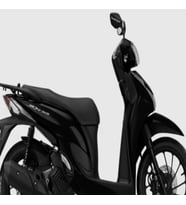 Honda Sh 125i Kanat Ayna H2 Katlanır Naked Model Küçük Siyah