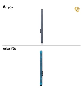 Xiaomi Redmi 10 Tuş Takımı Siyah Yan Tuş Takımı Açma Kapama Tuşu Ses Tuşu Power Tuşu Yan Buton