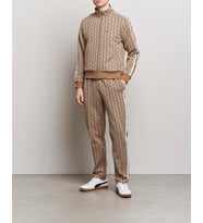 LACOSTE MONOGRAM EŞOFMAN TAKIMI (Kahverengi Açık)