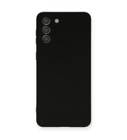 Samsung Galaxy S21 Plus Kılıf Nano İçi Kadife Silikon - Siyah