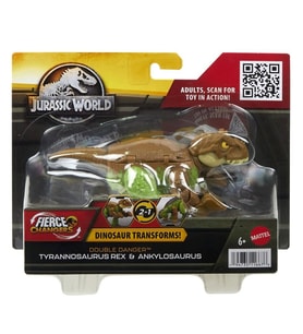 Jurassic World Değişim Serisi Çifte Tehlike Dinozor Figürleri HLP05-HLP06