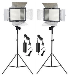 Yongnuo YN600L Bi-Color Led Işık 2'li Set