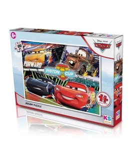 Ks Puzzle Cars Puzzle 100 Parça
