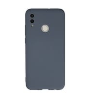 Huawei P Smart 2019 Kılıf Nano İçi Kadife Silikon - Gri