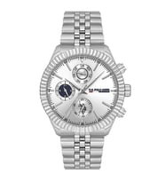 U.S. Polo Assn. USPA1054B-01 Erkek  Kol Saati (Gümüş)